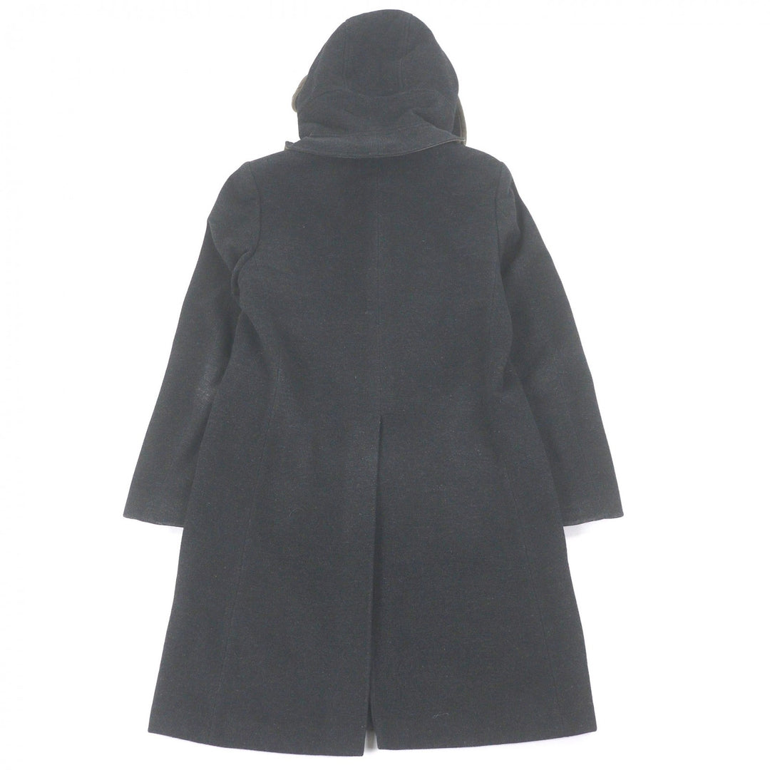Great MIHARA YASUHIRO coat Hooded designer coat Charcoal gray hair