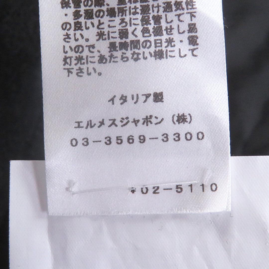 Excellent HERMES Chester coat Fly front