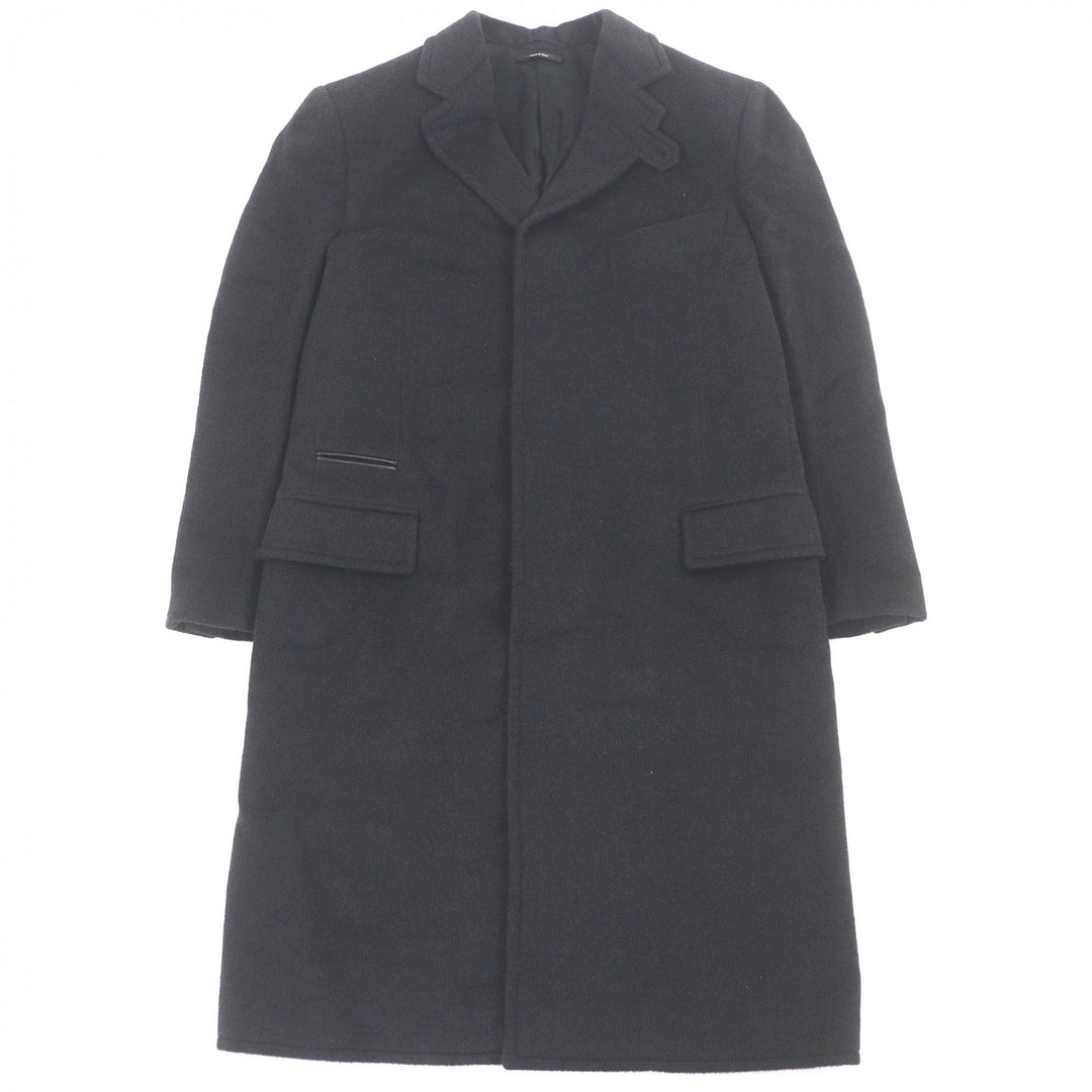 Excellent HERMES Chester coat Fly front