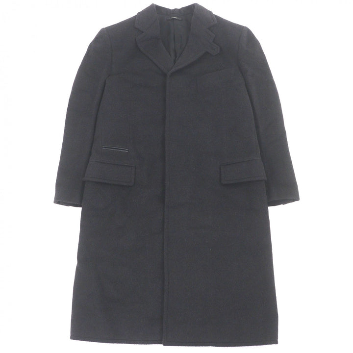 Excellent HERMES Chester coat Fly front