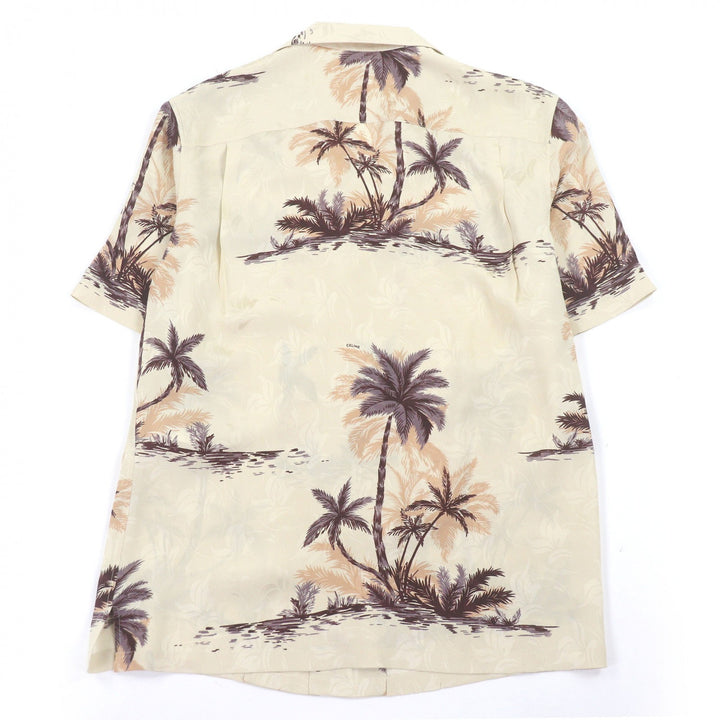 Excellent CELINE Short sleeve shirt Open Collar Hawaiian