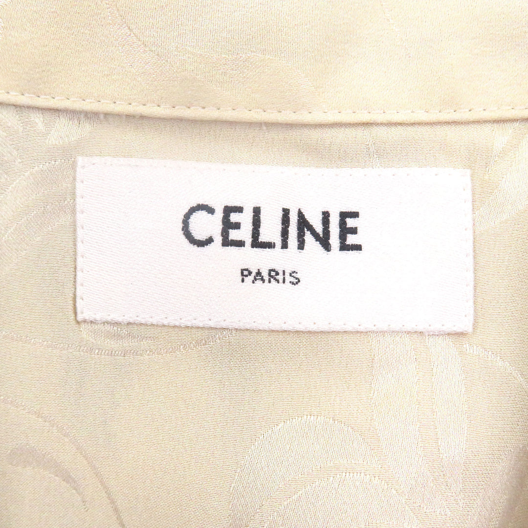 Excellent CELINE Short sleeve shirt Open Collar Hawaiian