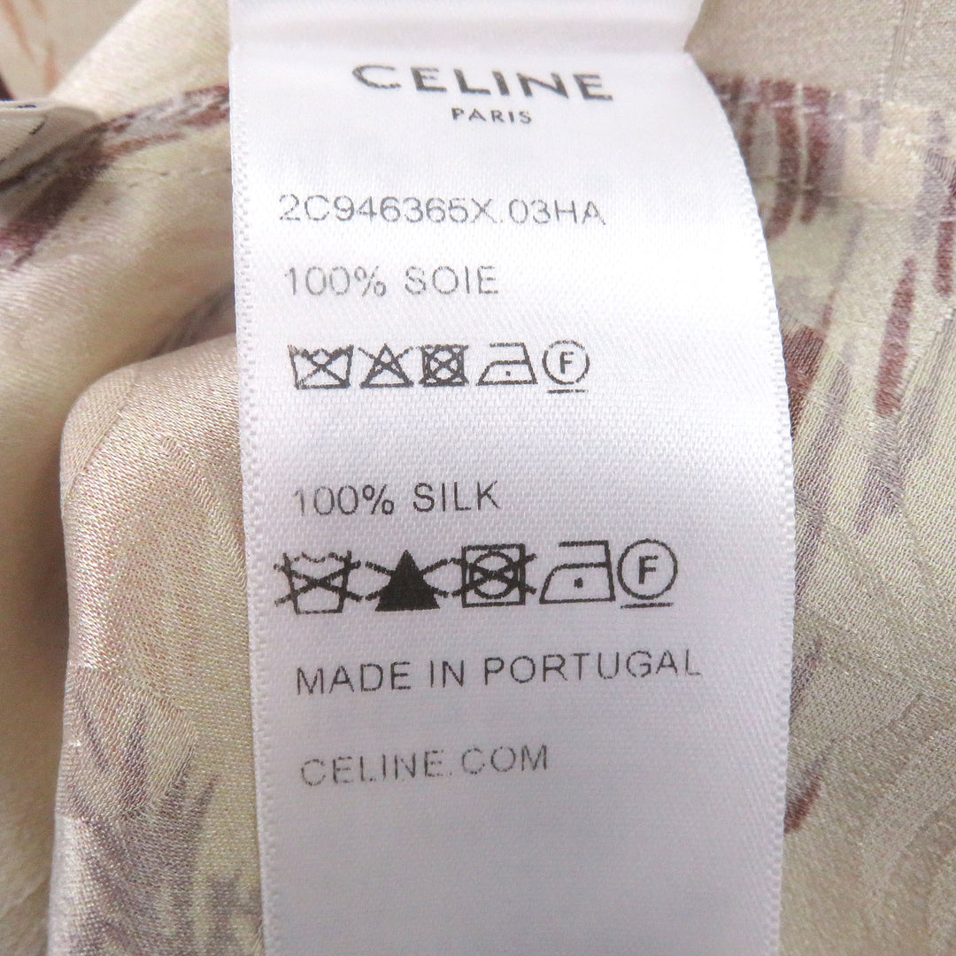 Excellent CELINE Short sleeve shirt Open Collar Hawaiian