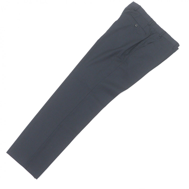 Great EMPORIO ARMANI suit Black Tag M LINE Single Navy Virgin wool mens 48