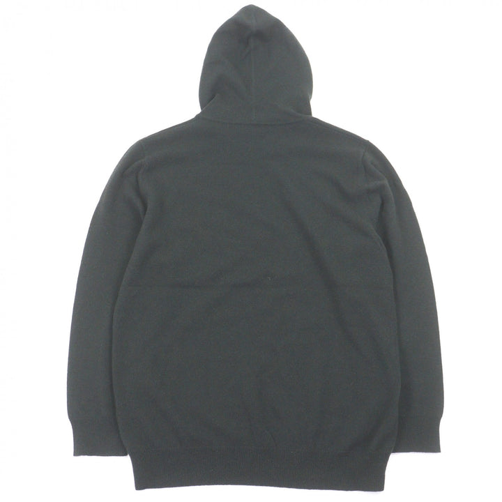Excellent HERMES hoodie Chess and Shadow Horse print knit pullover