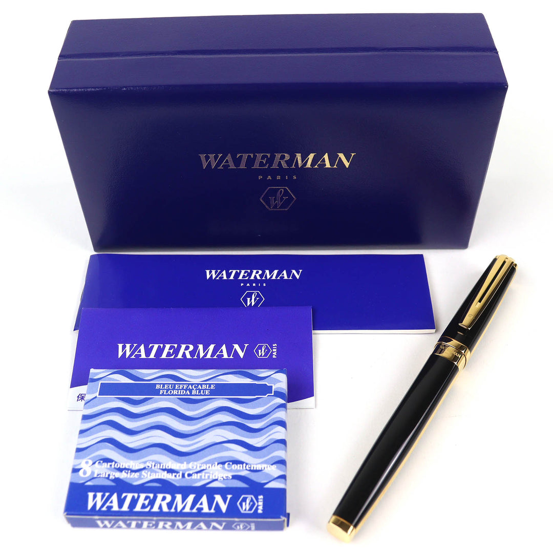 Excellent WATERMAN fountain pen Exception 18K mens