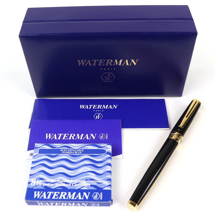Excellent WATERMAN fountain pen Exception 18K mens