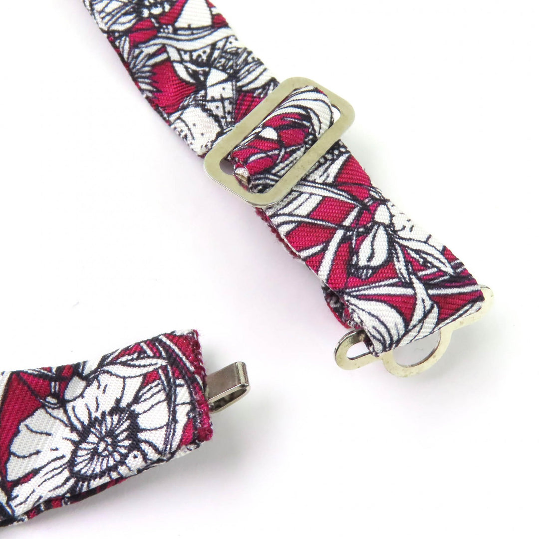 Excellent GUCCI design stole and Butterfly tie, total of 4 pieces silk
