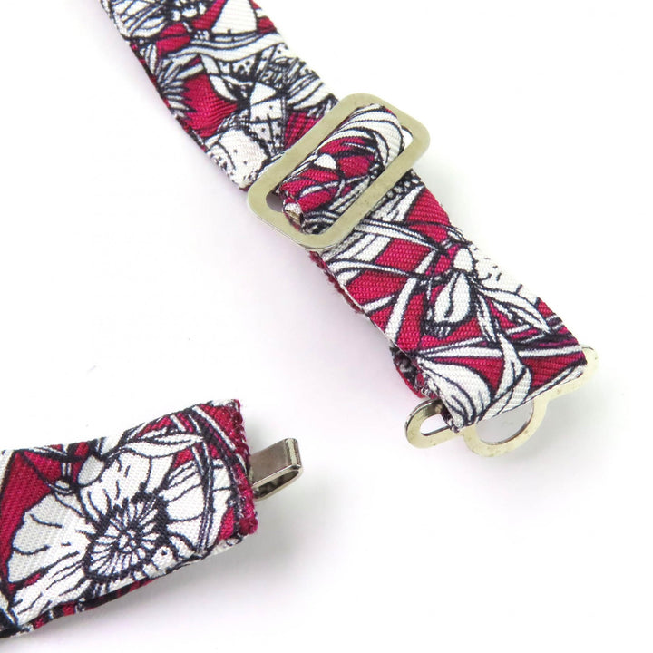 Excellent GUCCI design stole and Butterfly tie, total of 4 pieces silk