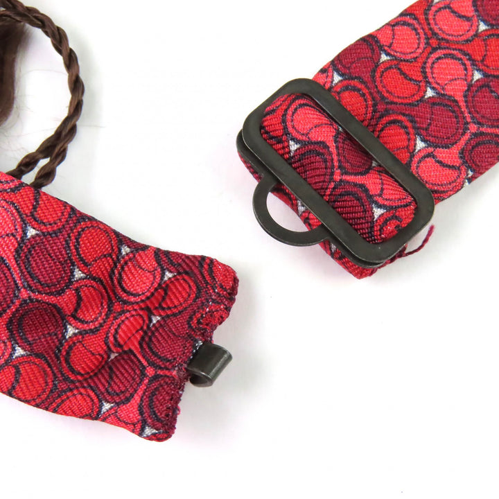 Excellent GUCCI design stole and Butterfly tie, total of 4 pieces silk