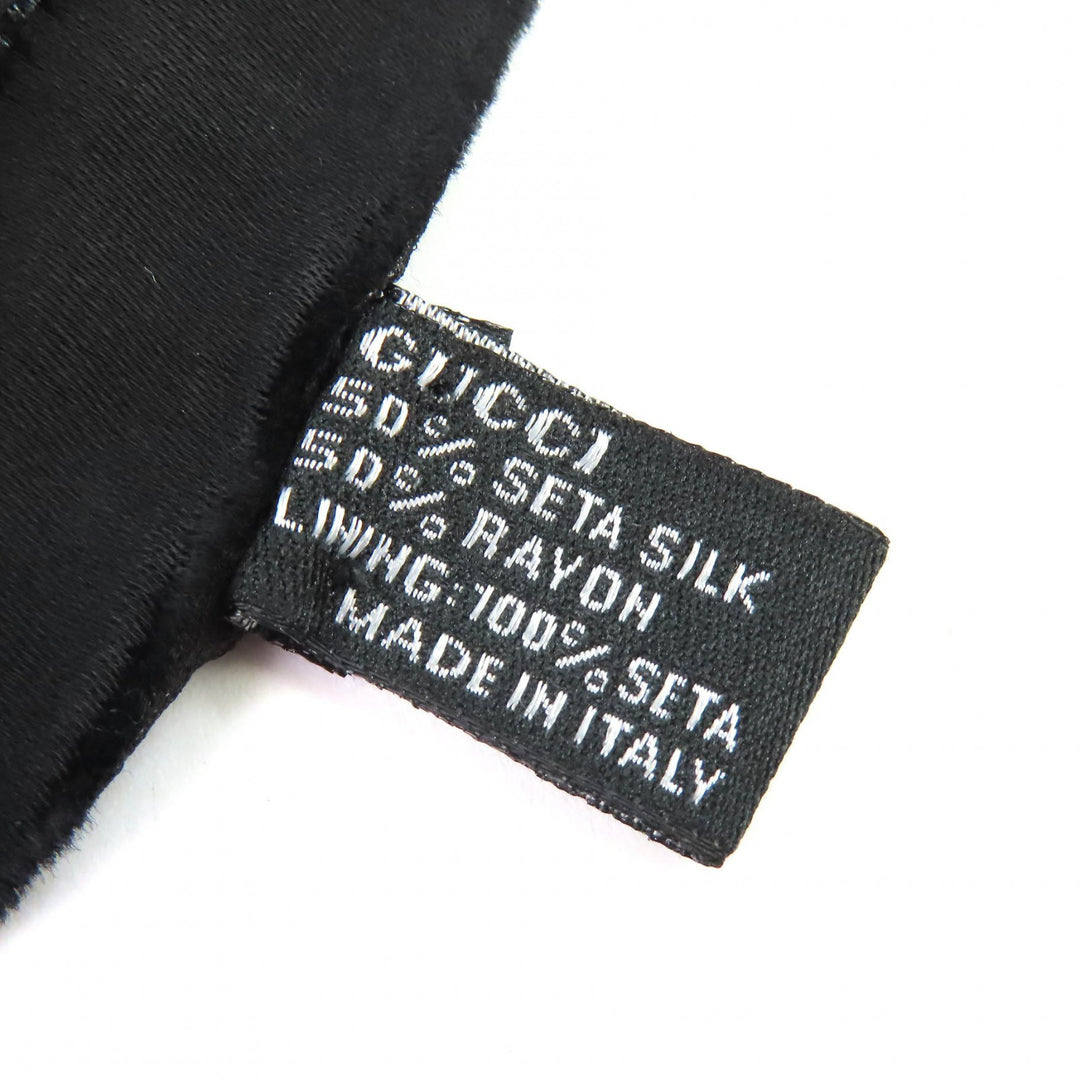 Excellent GUCCI design stole and Butterfly tie, total of 4 pieces silk