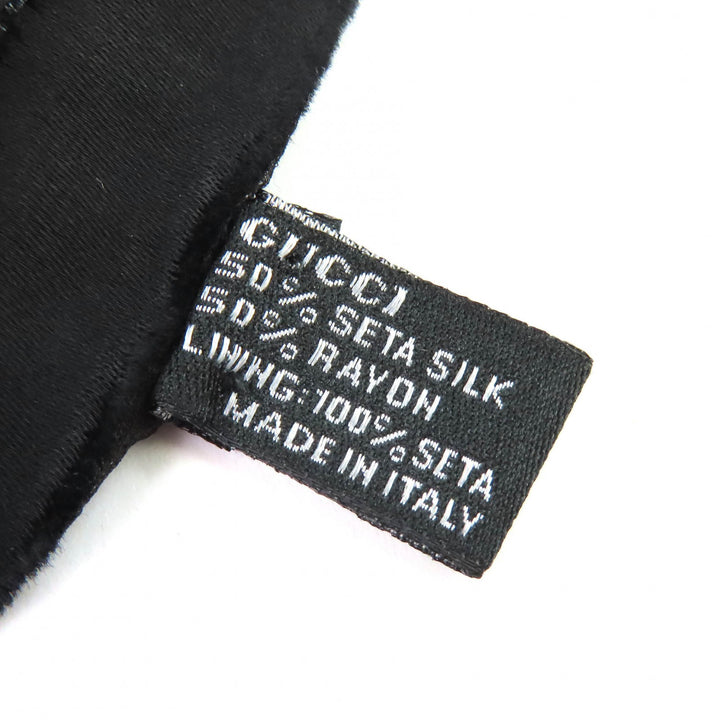 Excellent GUCCI design stole and Butterfly tie, total of 4 pieces silk