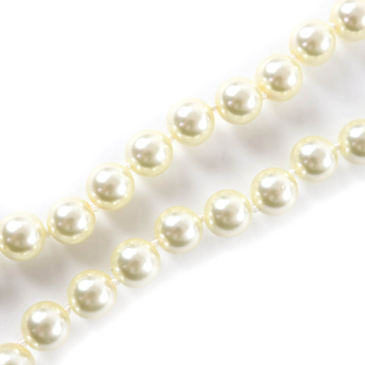 Great Vivienne Westwood Necklace ONE ROW PEARL DROP CHOKER Orb Women