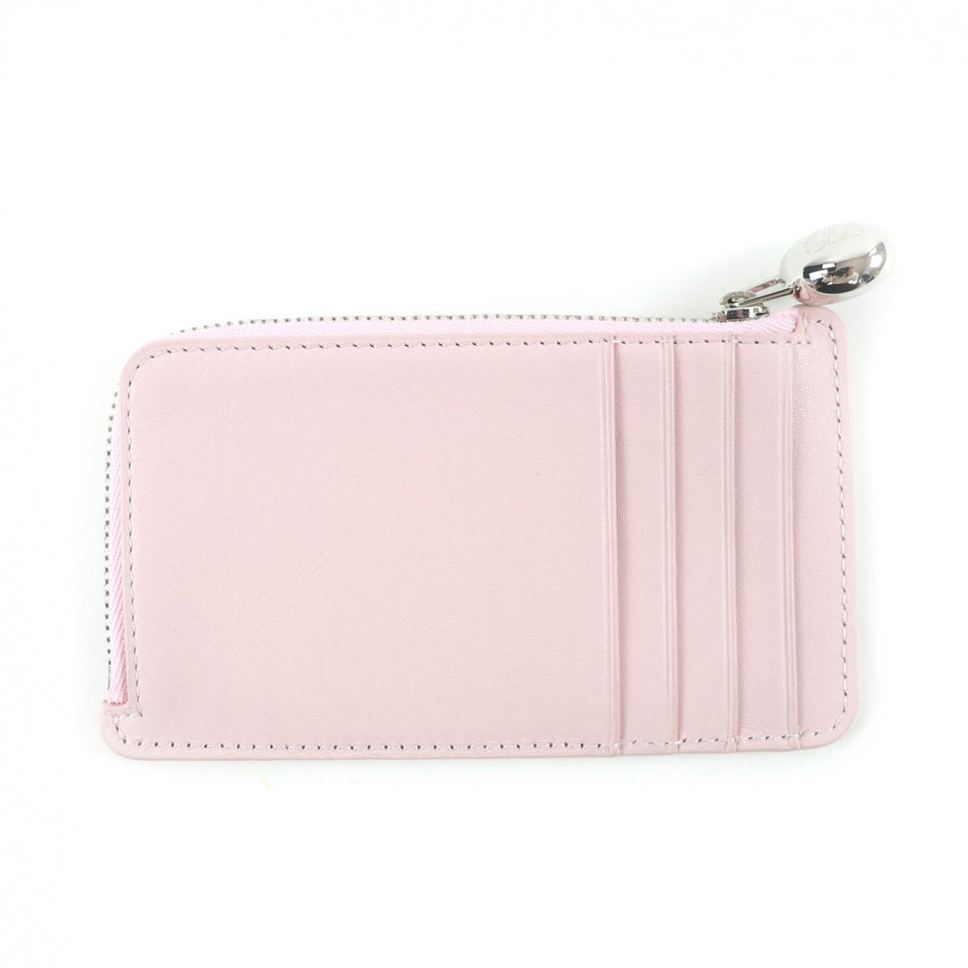 Pristine LOEWE Coin case Pebble Coin Card Holder shiny napa calf CANBZ40X01