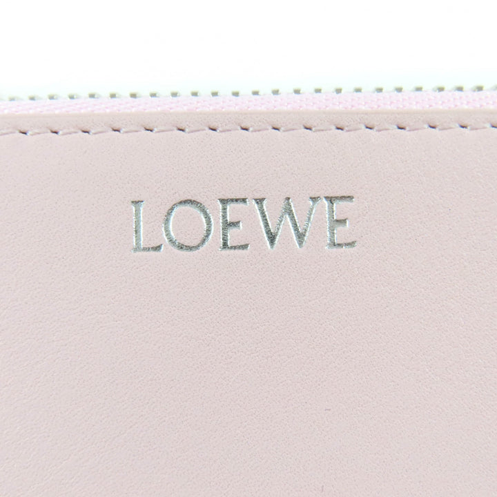 Pristine LOEWE Coin case Pebble Coin Card Holder shiny napa calf CANBZ40X01