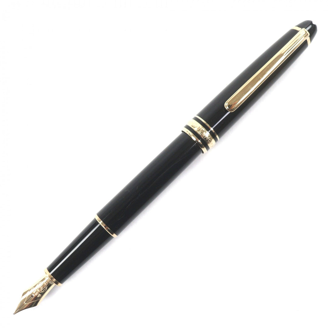 Great MONTBLANC fountain pen Meisterstück Classic white star black 14K mens
