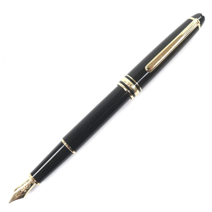 Great MONTBLANC fountain pen Meisterstück Classic white star black 14K mens