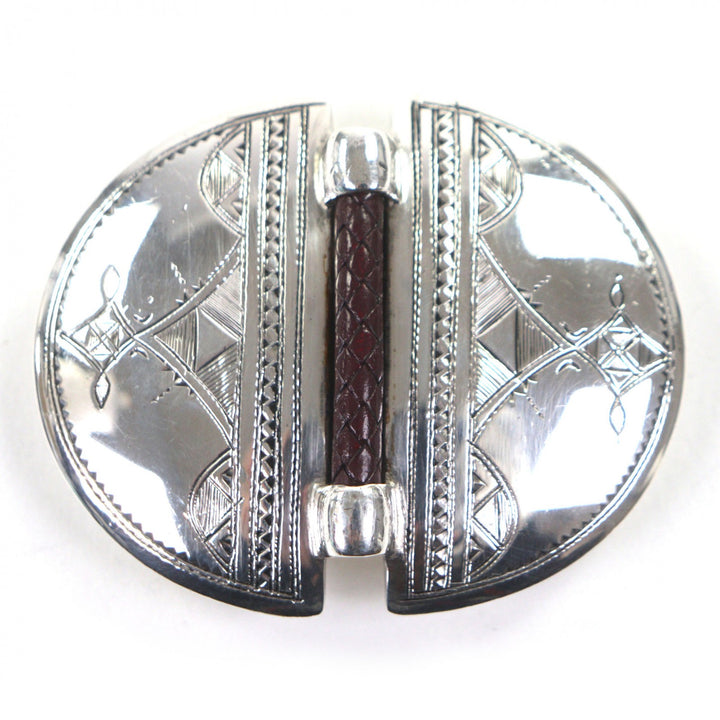 Great HERMES belt Silver 925 mens