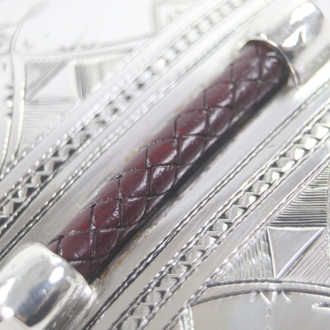 Great HERMES belt Silver 925 mens