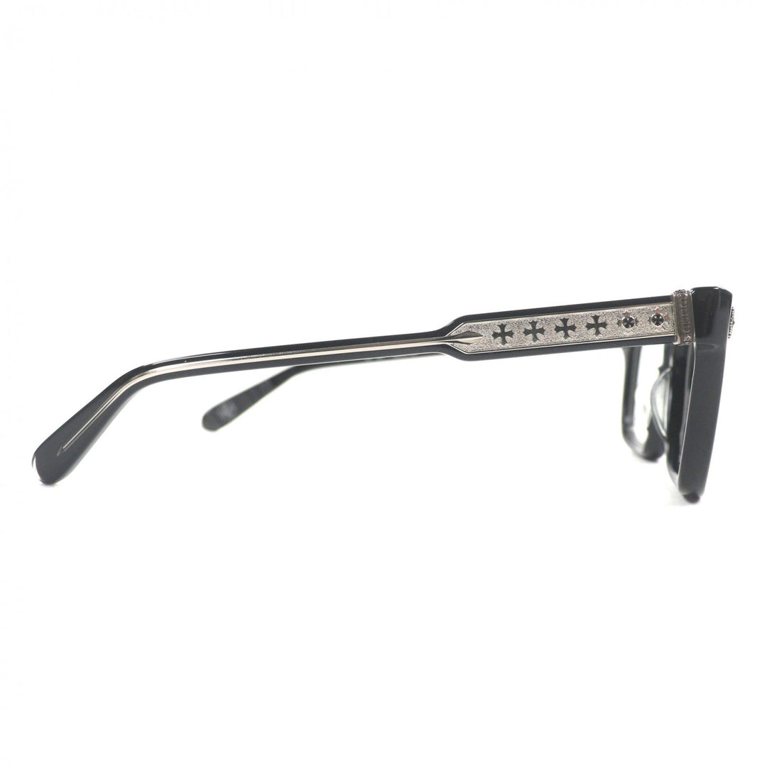 Great CHROME HEARTS Glasses AMBIDIXTROUS CH Plus Wellington black 925 mens
