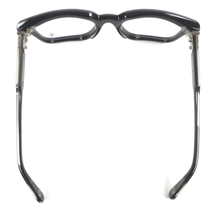 Great CHROME HEARTS Glasses AMBIDIXTROUS CH Plus Wellington black 925 mens