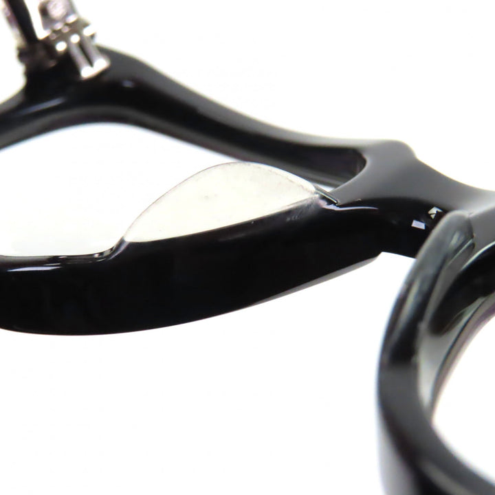 Great CHROME HEARTS Glasses AMBIDIXTROUS CH Plus Wellington black 925 mens