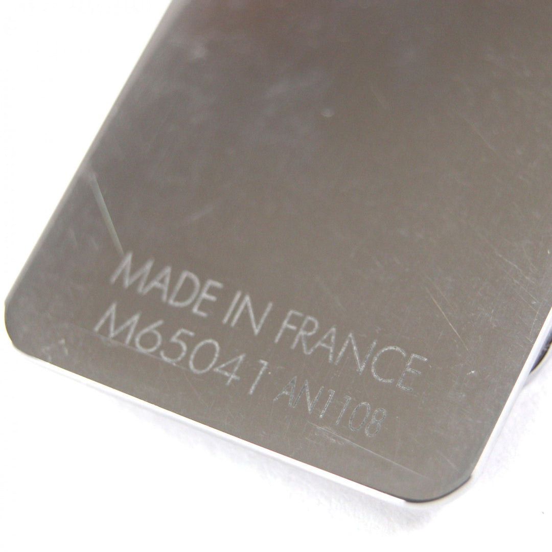 Very Good LOUIS VUITTON Money clip Bill Clip Champs Elysées Silver mens M65041