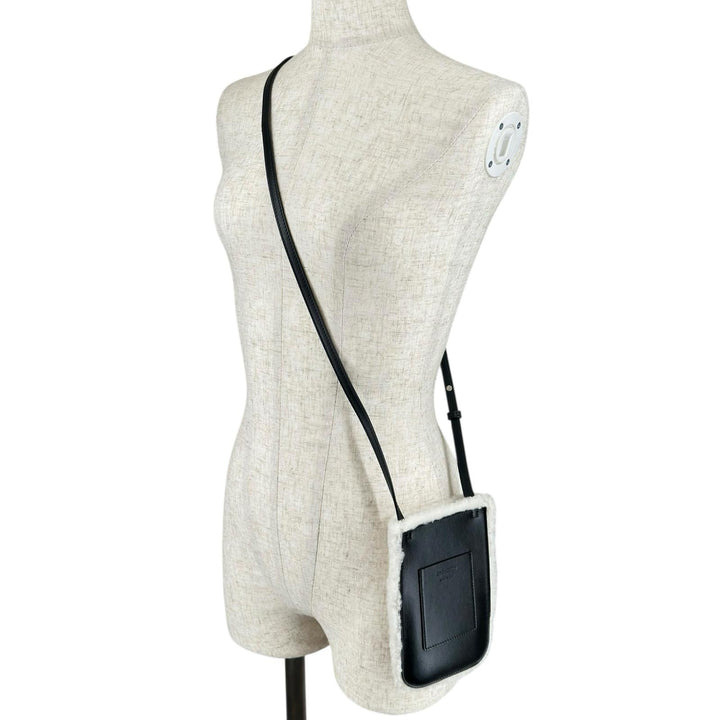 Excellent JIL SANDER Shoulder Bag Stock bag black Mouton Women