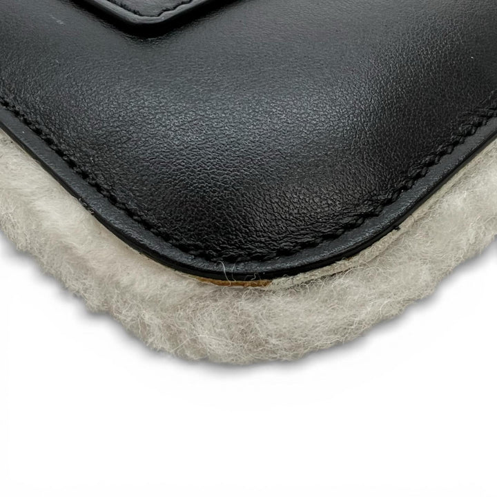 Excellent JIL SANDER Shoulder Bag Stock bag black Mouton Women