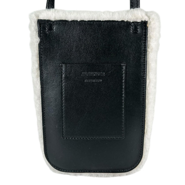 Excellent JIL SANDER Shoulder Bag Stock bag black Mouton Women