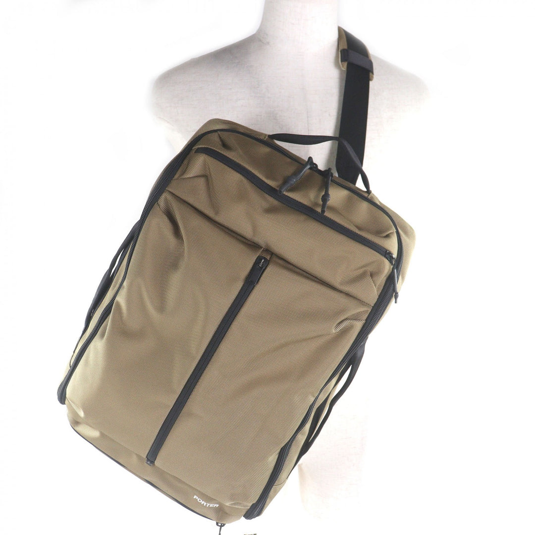 Excellent PORTER Backpack Â· Daypack UPSIDE 3-Way Overnight Briefcase