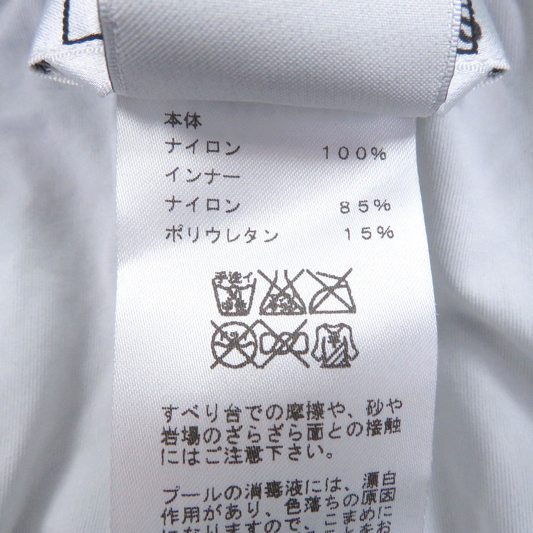 Pristine HERMES Shorts H logo all-over print Serie button swimwear