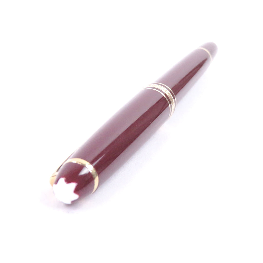 Very Good MONTBLANC fountain pen Meisterstück Classic Bordeaux 14K mens