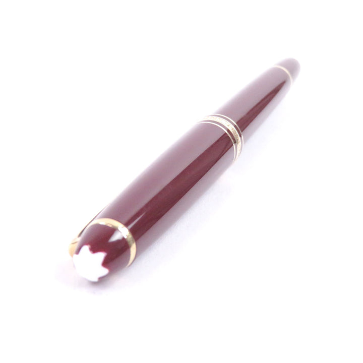 Very Good MONTBLANC fountain pen Meisterstück Classic Bordeaux 14K mens