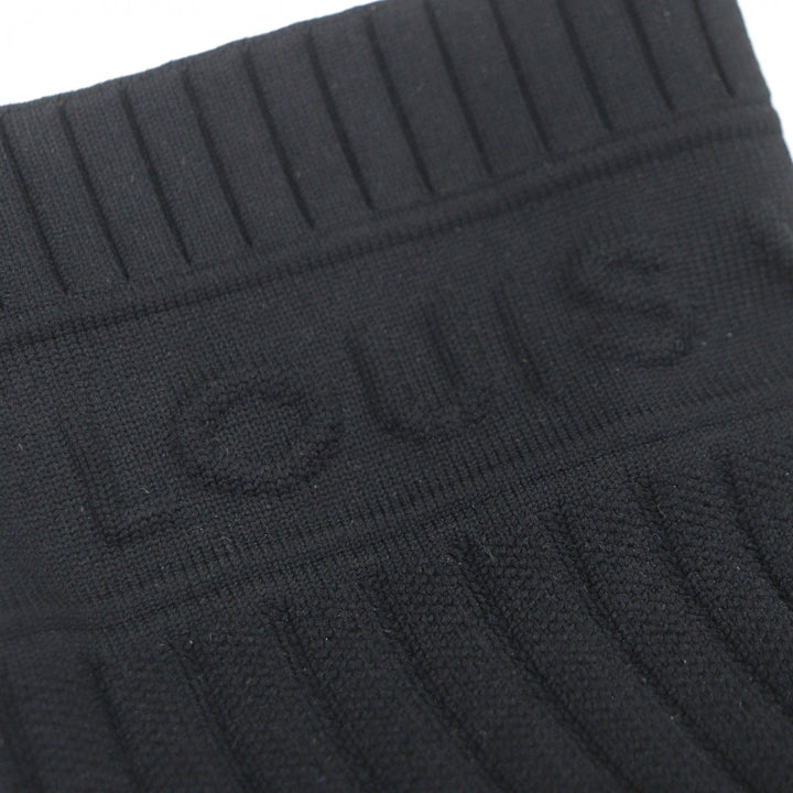 Discounted Great LOUIS VUITTON sneakers socks black fabric mens 41