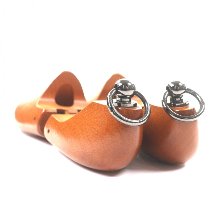 Discounted Great Berluti Logo Metal Shoekeeper Shoe Tree Brown Wood mens 7