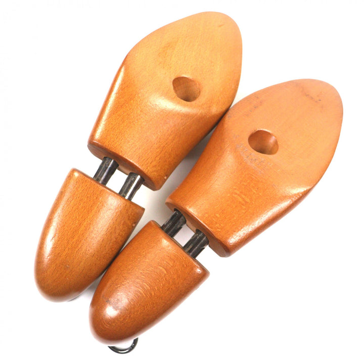 Discounted Great Berluti Logo Metal Shoekeeper Shoe Tree Brown Wood mens 7