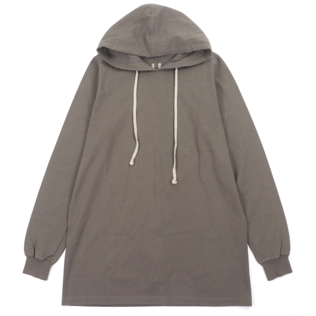 Discounted Great Rick Owens hoodie charcoal cotton mens S RU01C4285
