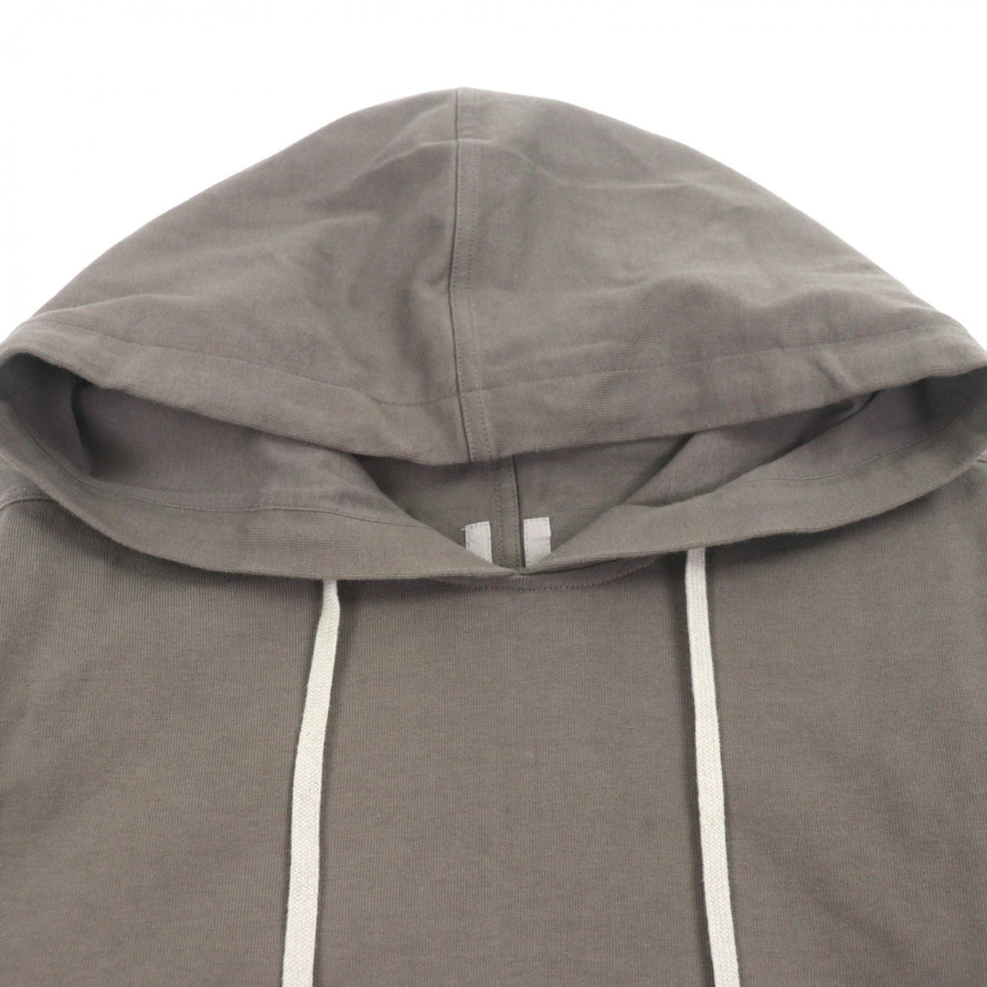 Discounted Great Rick Owens hoodie charcoal cotton mens S RU01C4285