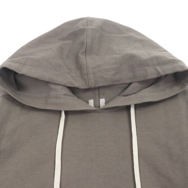 Discounted Great Rick Owens hoodie charcoal cotton mens S RU01C4285