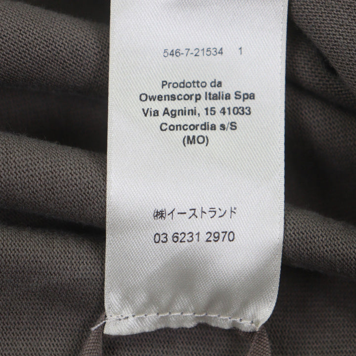 Discounted Great Rick Owens hoodie charcoal cotton mens S RU01C4285