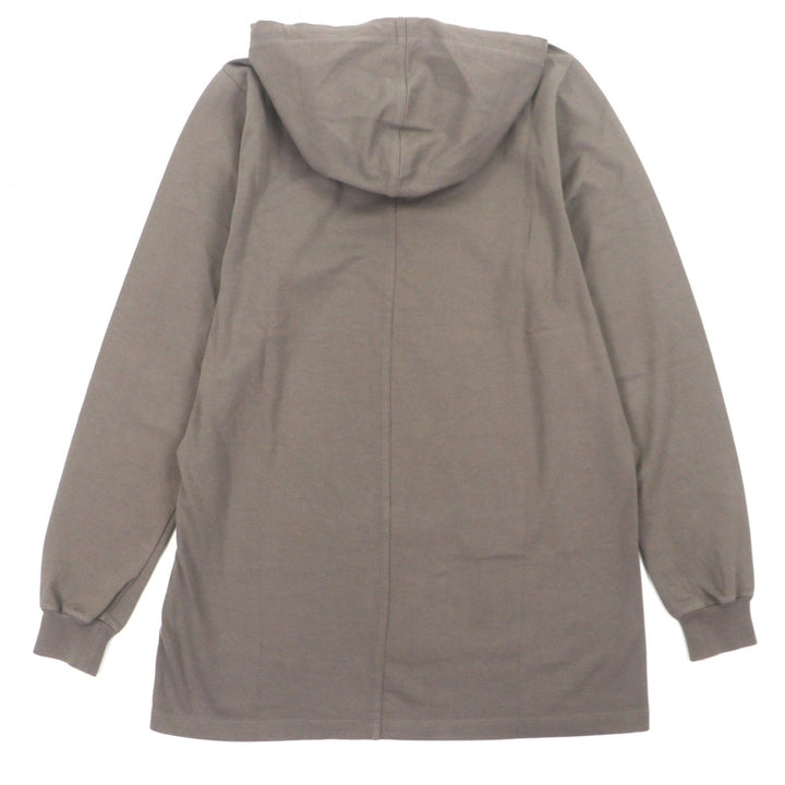 Discounted Great Rick Owens hoodie charcoal cotton mens S RU01C4285