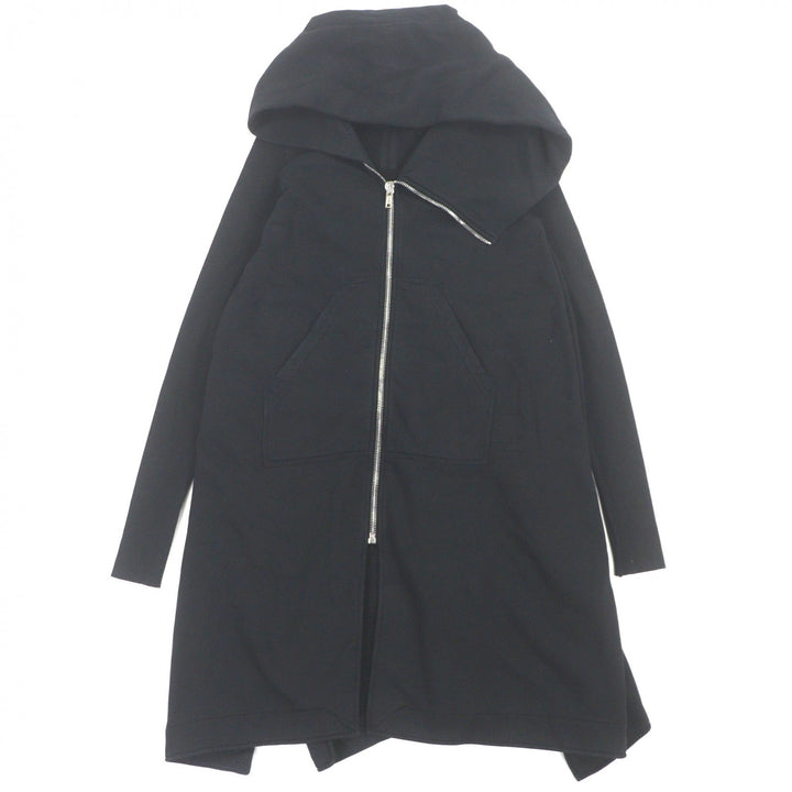Discounted Great Rick Owens hoodie DRKSHDW Dark Shadow black cotton mens XS DS16F8227