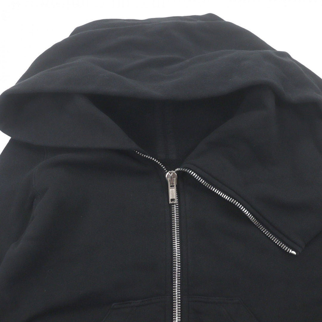 Discounted Great Rick Owens hoodie DRKSHDW Dark Shadow black cotton mens XS DS16F8227