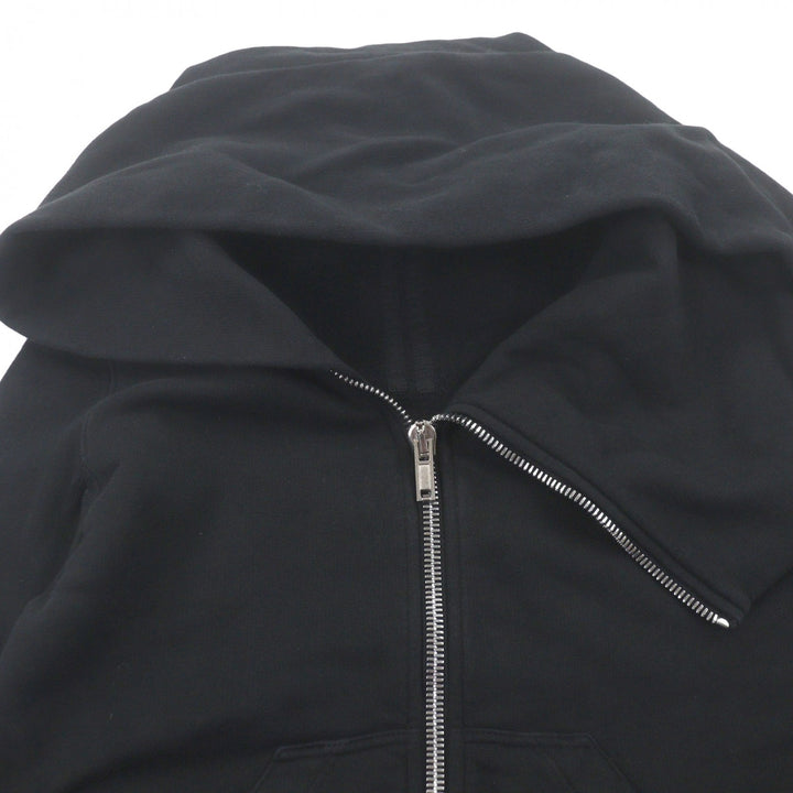 Discounted Great Rick Owens hoodie DRKSHDW Dark Shadow black cotton mens XS DS16F8227