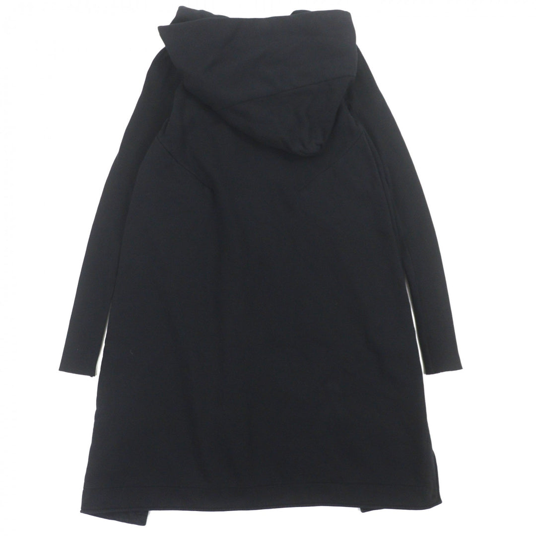 Discounted Great Rick Owens hoodie DRKSHDW Dark Shadow black cotton mens XS DS16F8227
