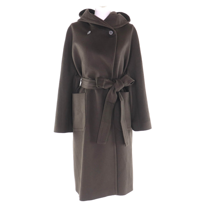 Pristine TAGLIATORE coat DAISY BT Brown wool Women 38