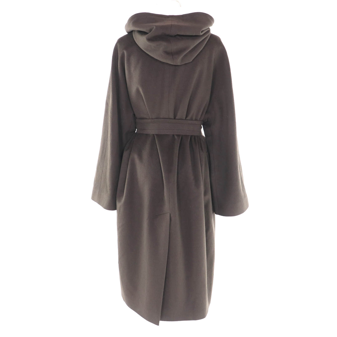 Pristine TAGLIATORE coat DAISY BT Brown wool Women 38