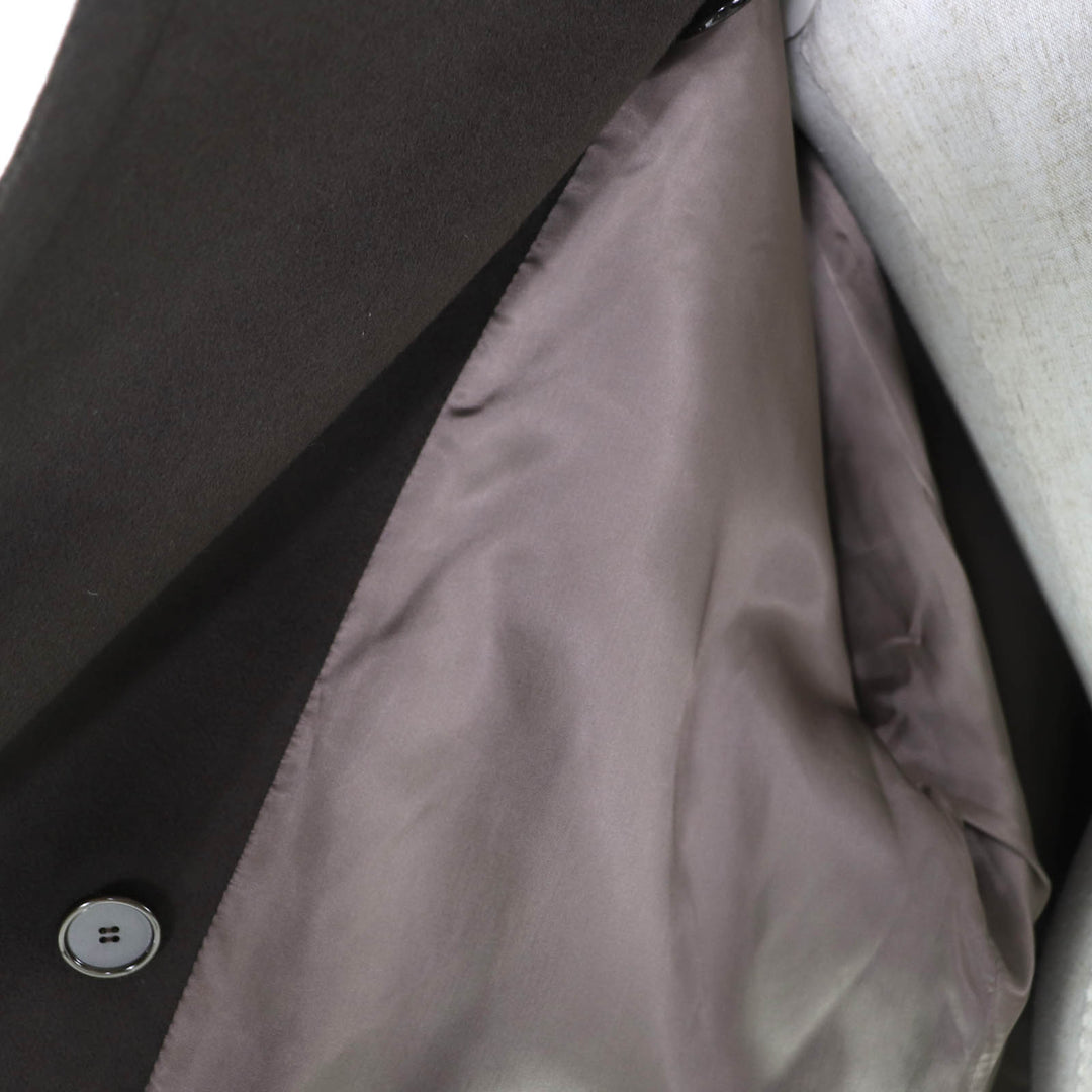 Pristine TAGLIATORE coat DAISY BT Brown wool Women 38