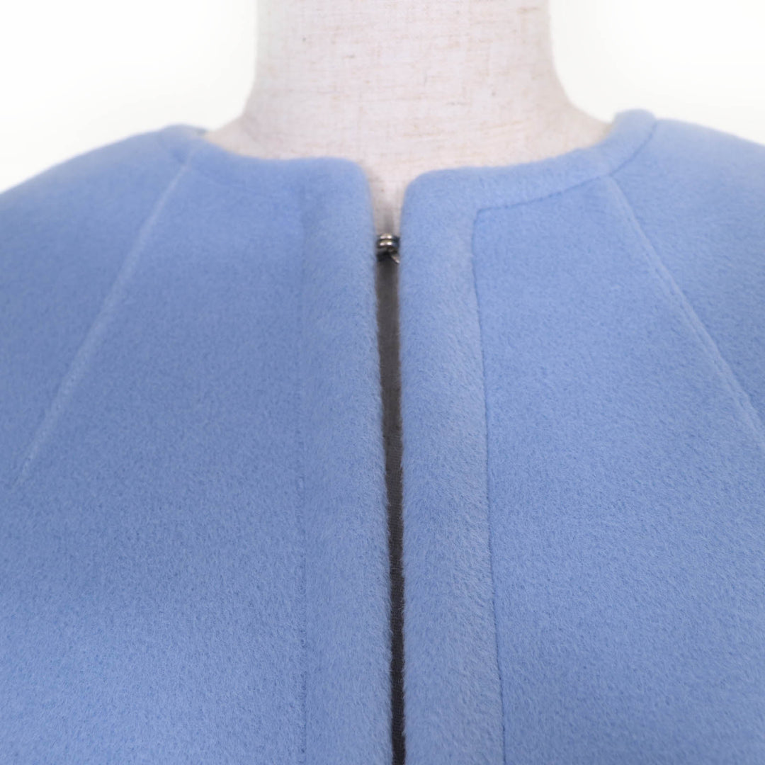 Excellent TAGLIATORE coat No color Light blue Angola Women 40 TESSA
